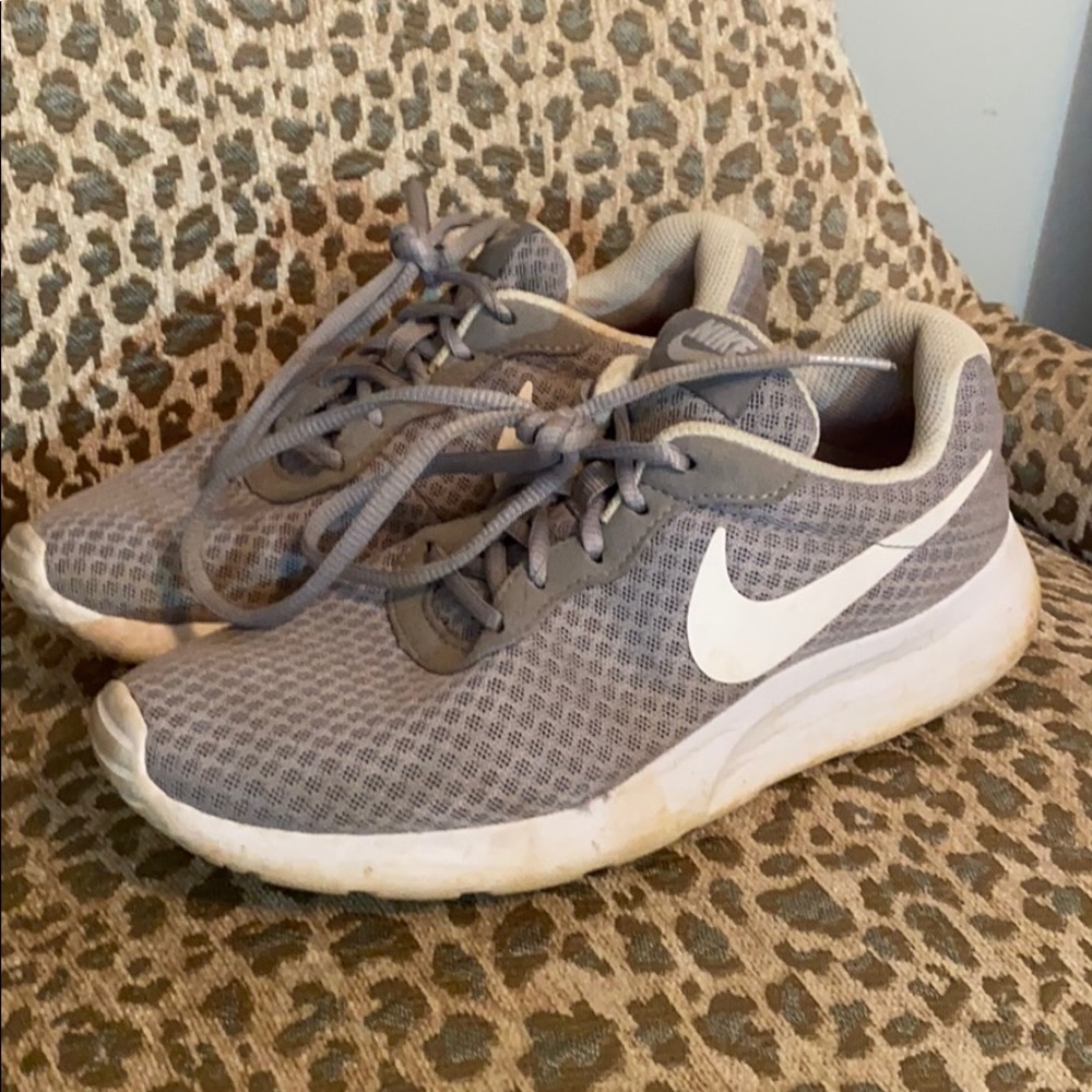 Grey Nike sneakers